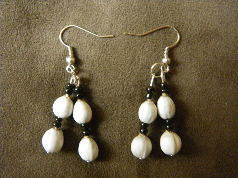 Masolo Two Seed Double Earrings