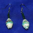 Moreen Recycled Paper Bead Earrings