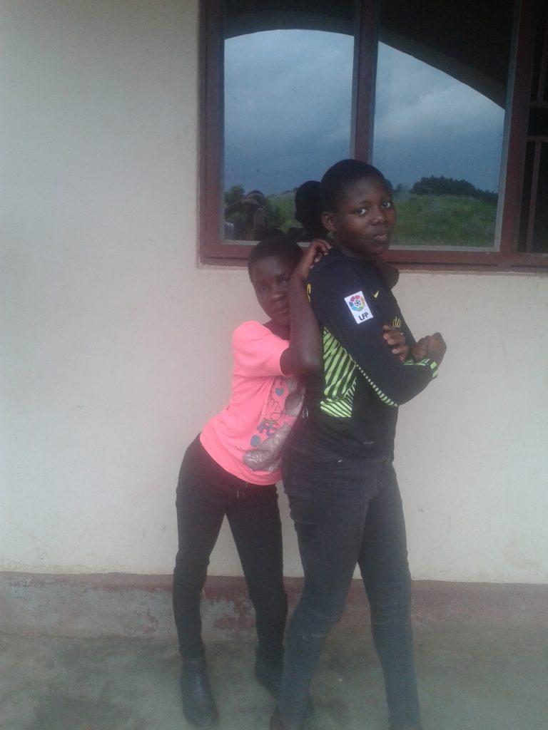 two children