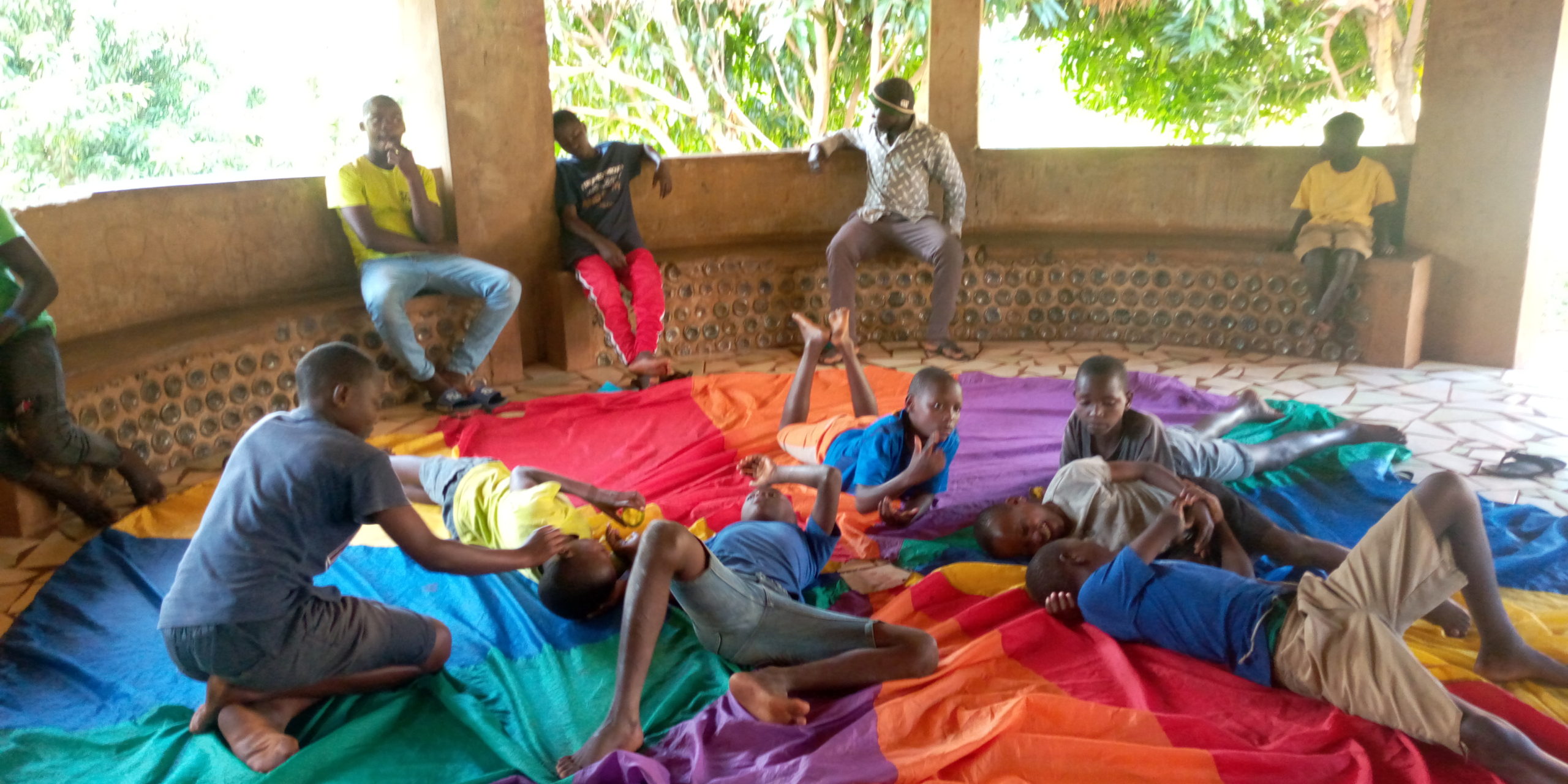 children playing