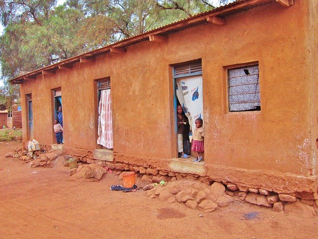 a ugandan house
