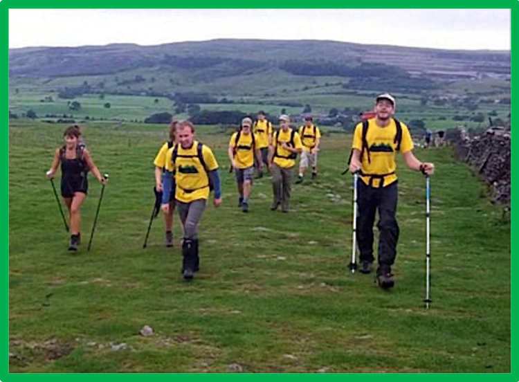 fundraising walking for beat the boundary
