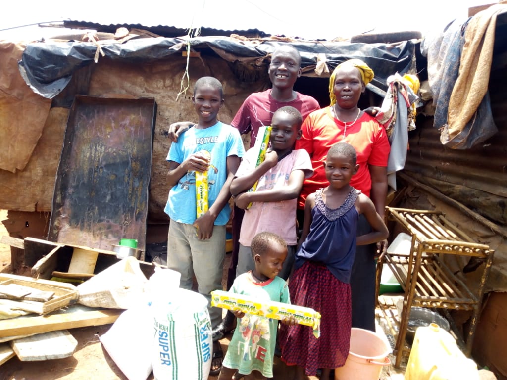 Families in Uganda who SALVE have helped