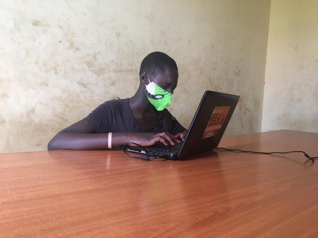 Child in Uganda during Covid-19