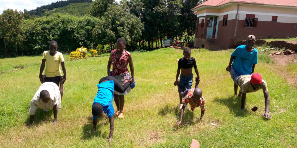 children playing