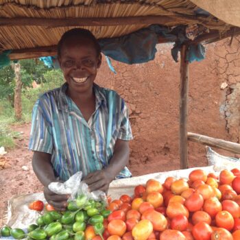 Business empowerment picture of stall