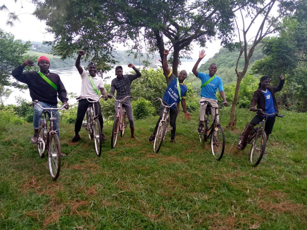 Boys on bikes