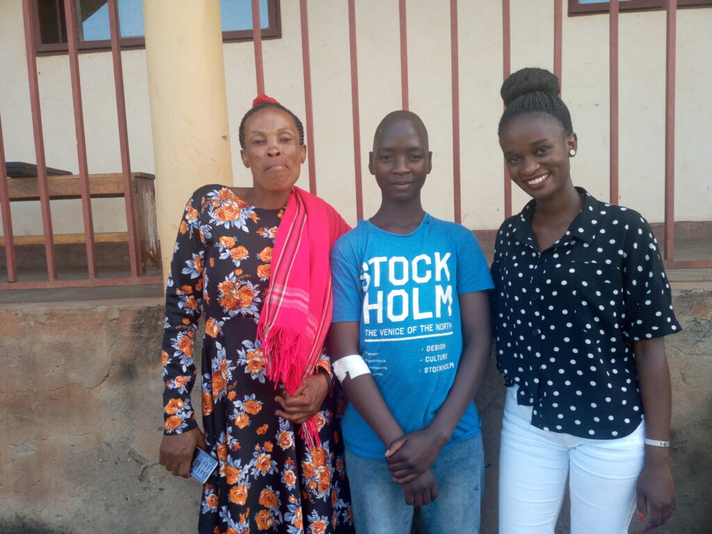 Samuel and family