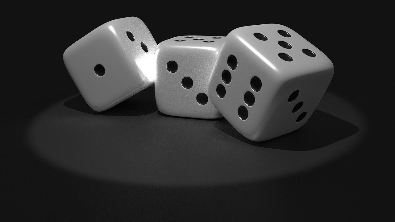 Stock image of dice