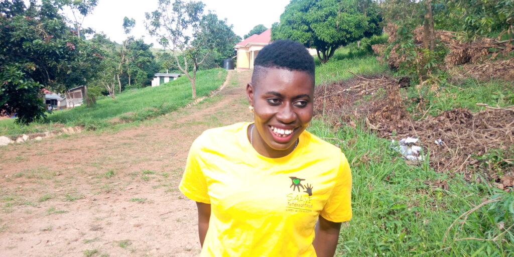 Abbo pictured smiling outside