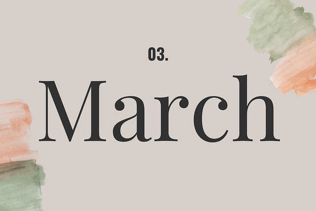 March